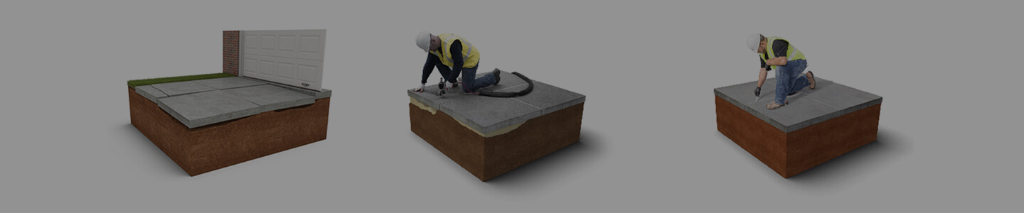 Slab Injection Works Deep Polyurethane Foam Injection Services in Maryland | Concrete Slab ...